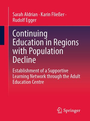 cover image of Continuing Education in Regions with Population Decline